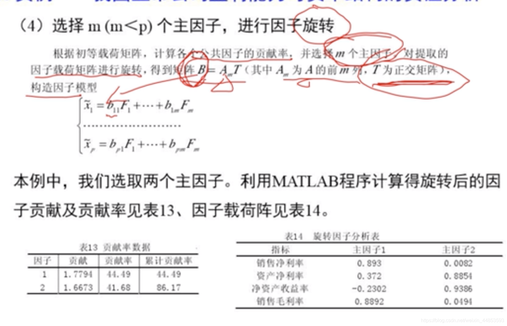 数学建模 因子分析 Hyoer的博客 Csdn博客