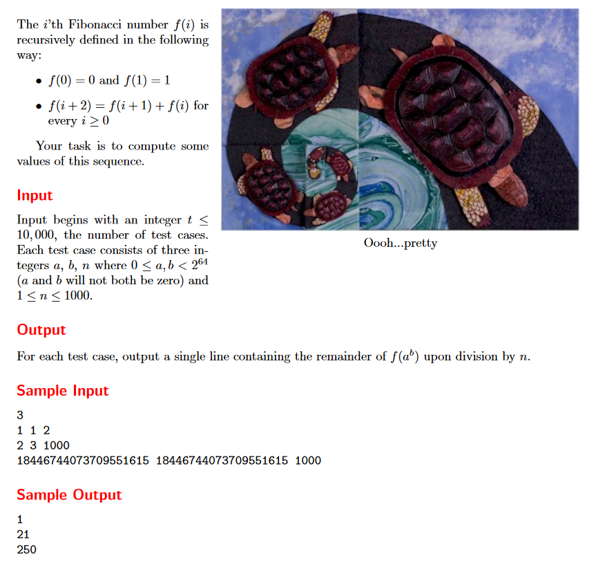 Colossal Fibonacci Numbers! 数学