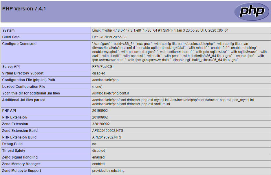 php 与nginx正确连接