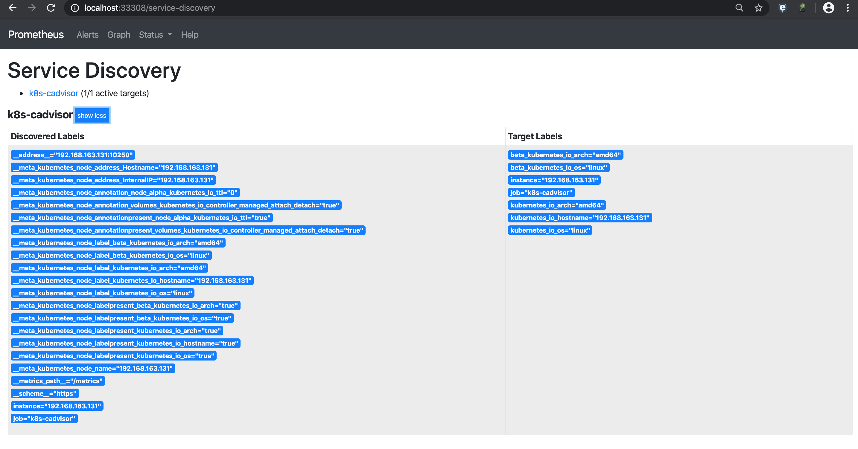 prometheus 监控与告警 15 获取kubernetes内置的cadvisor进行监控