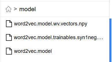 得到这三个模型