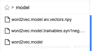 得到这三个模型