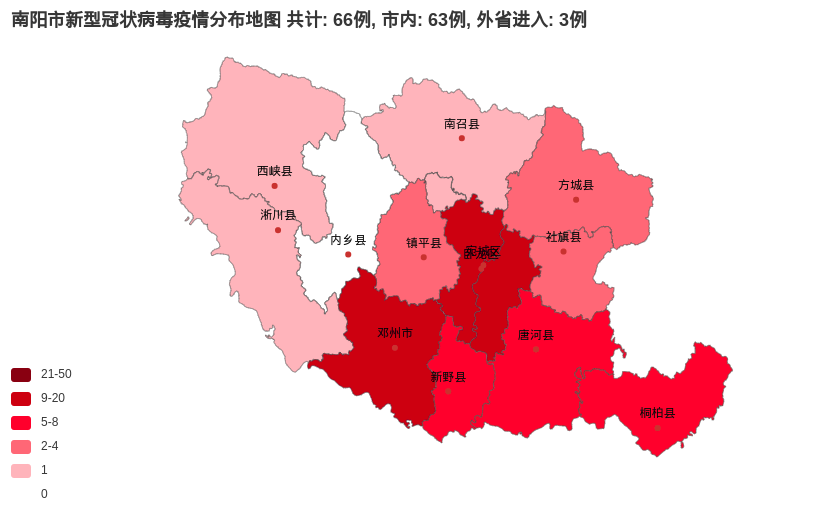 2020-02-01南阳疫情分布地图