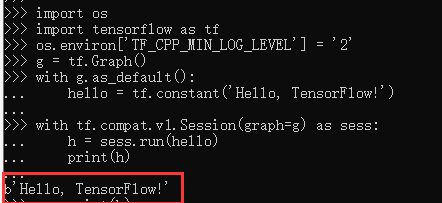 第一个TensorFlow程序运行问题及解决方法_tf.constant报错-CSDN博客