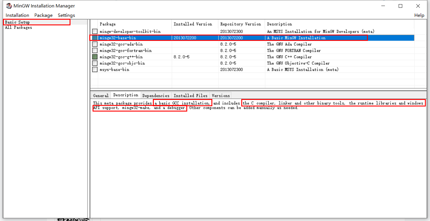 gcc exe createprocess no such file or directory