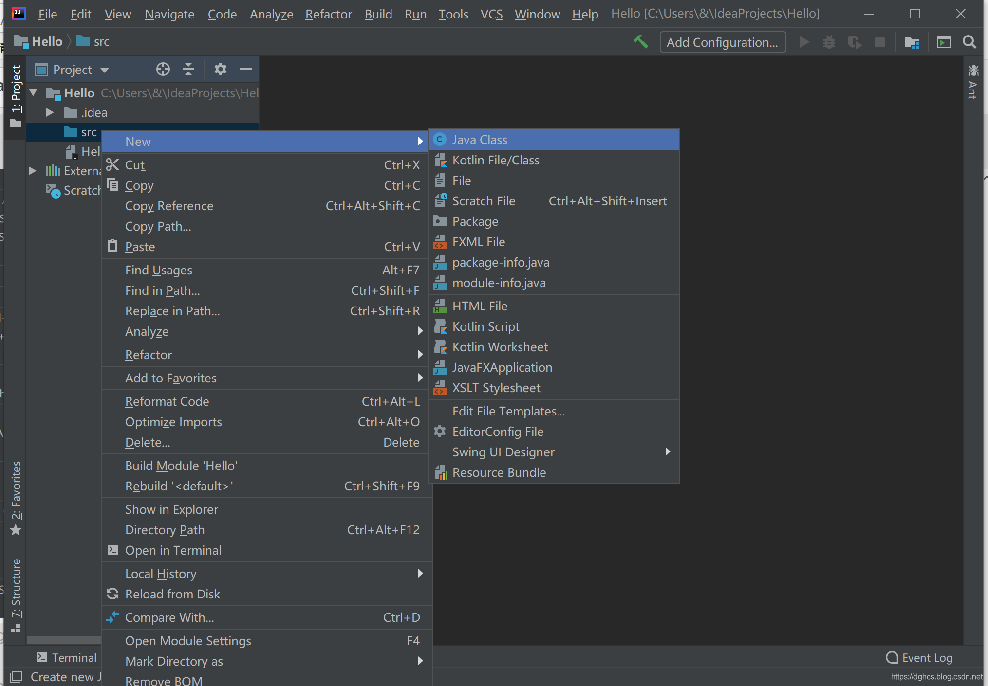 如何使用intellij运行单个java文件_how to import a single java file into intellij ...