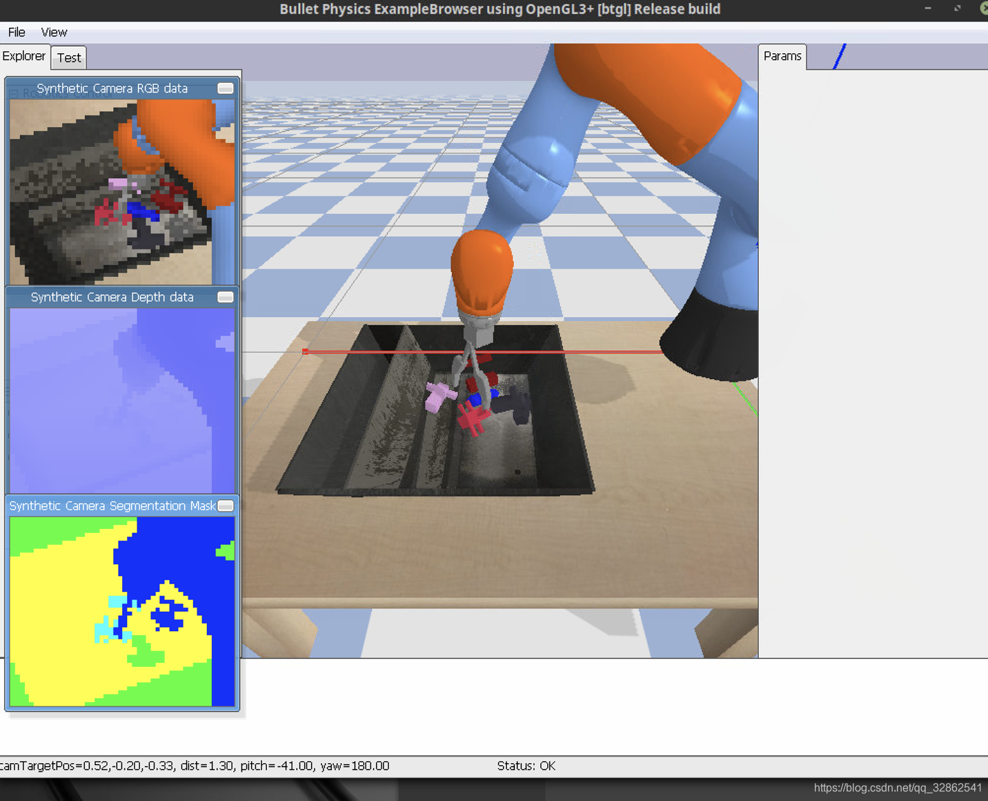 pybullet中自带环境使用方法_pybullet官网 kukabulletenv-v0-CSDN博客