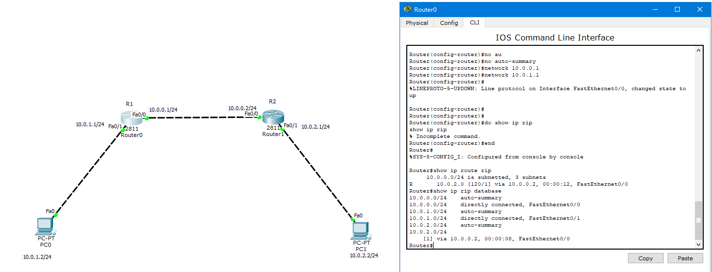 rip 默认允许v2版本合