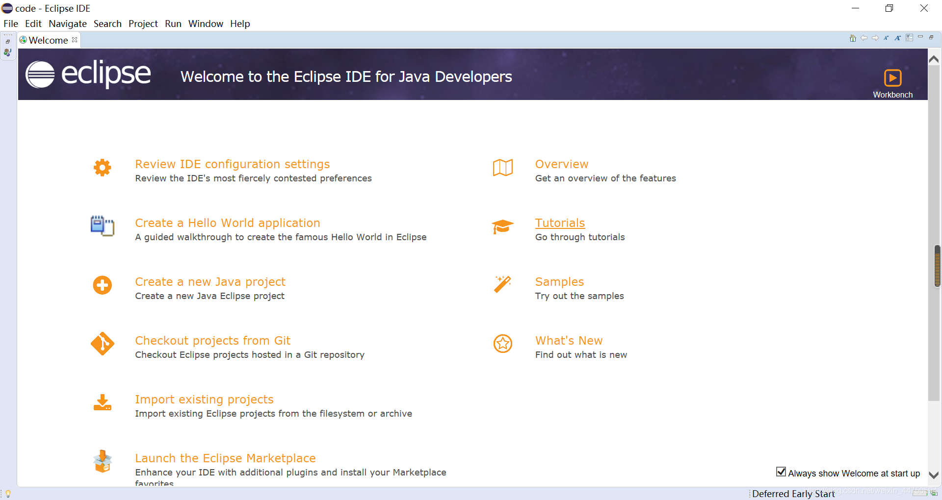 eclipse 新手首次创建一个java项目并运行_简单启动一个java项目-CSDN博客