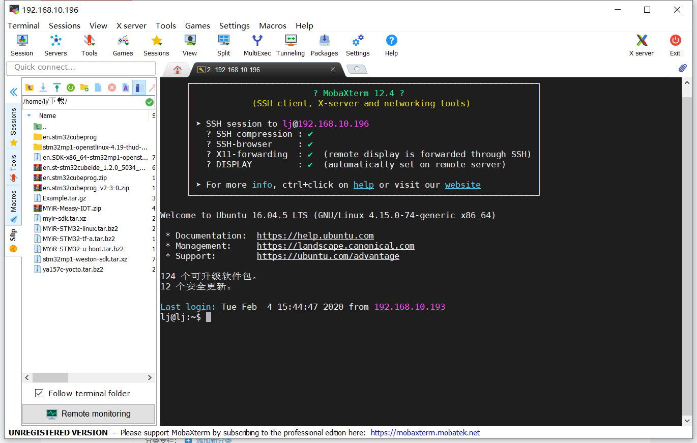 【学习笔记】MobaXterm远程访问Ubuntu_mobaxterm怎么看ubuntu版本-CSDN博客