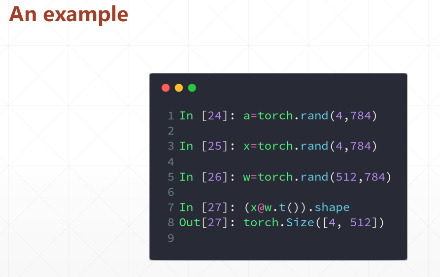 pytorch学习笔记 六 pytorch进阶教程之tensor数学运算