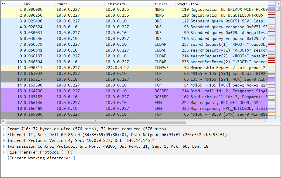 Malicious traffic analysis training one - Programmer Sought