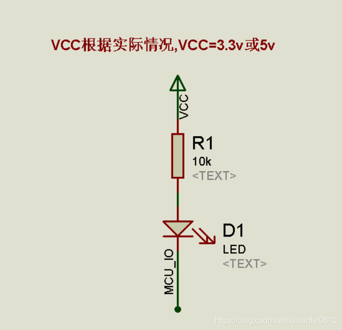 LED电路原理图