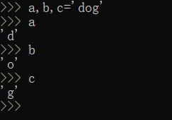 当元素数目不对应时会报错