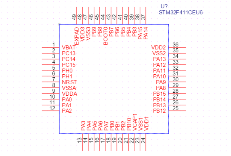 Stm32f103c8t6 arduino схема