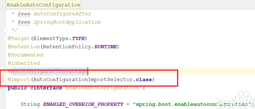spring boot自动配置 四