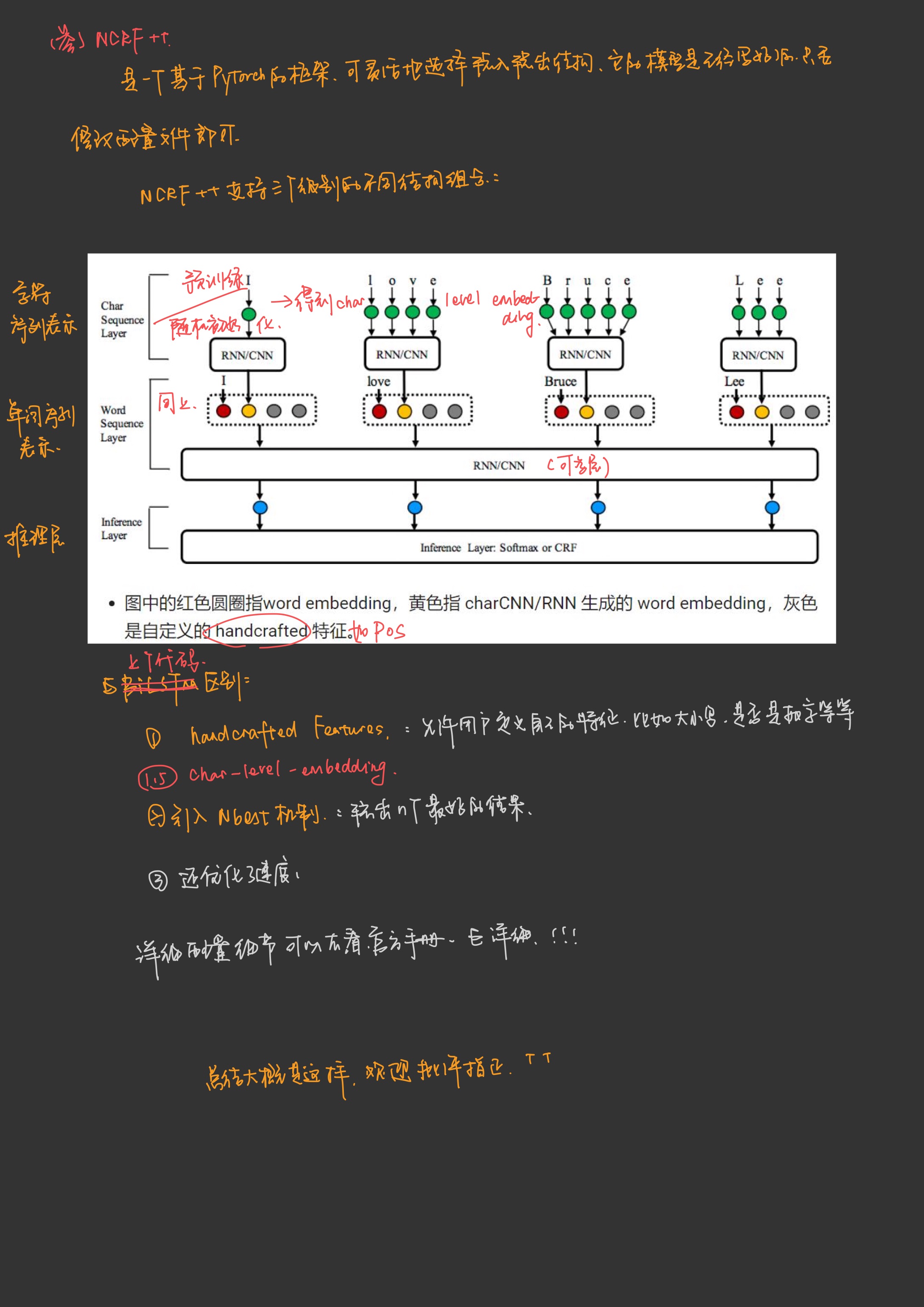 crf 条件随机场 总结 模型讲解 pytorch 代码注释 ncrf 笔记