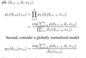 论文学习21-Globally Normalized Transition-Based Neural Networks（2016，标签偏差问题