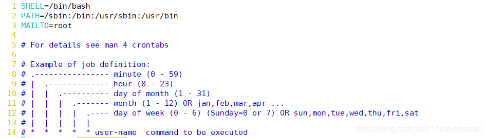 Task Definition Format