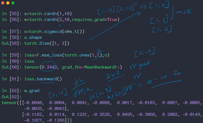 pytorch入门实战教程笔记 十二 梯度相关操作3