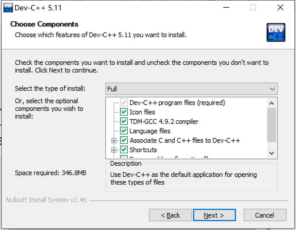 dev-C++安装_dev c++ 5.6-CSDN博客