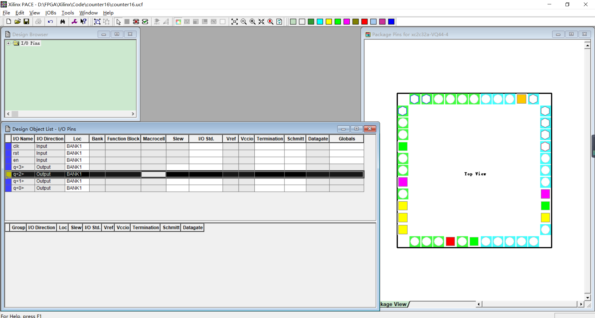 **上图显示各个管脚的配置,就可以配置各个引脚功能了。**