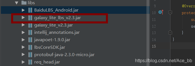 需要删除galaxy_lite_lbs_v2.3.jar