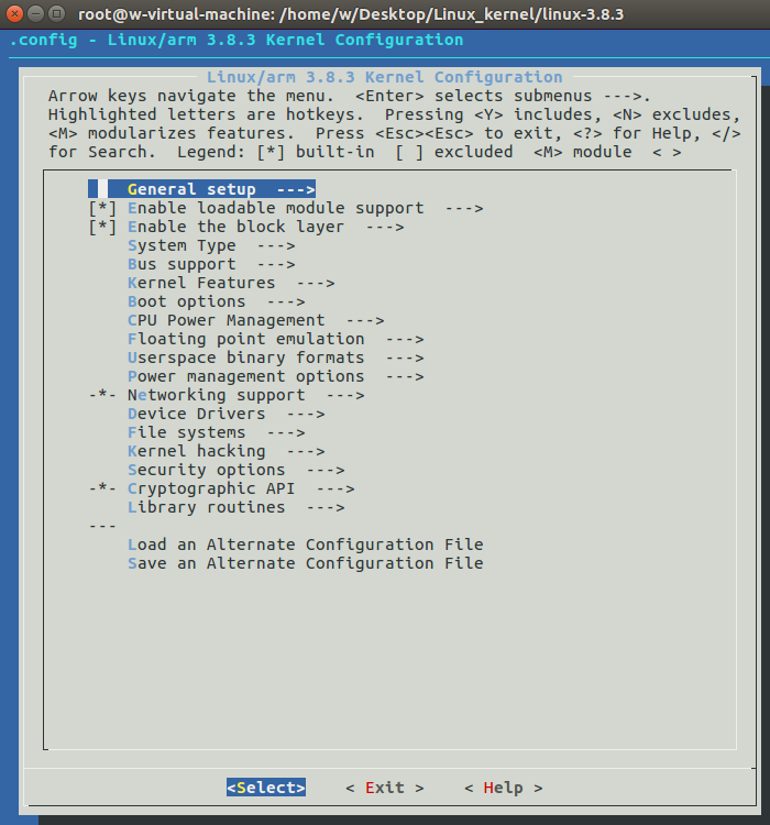 linux内核——初探（内核配置和编译生成vmlinux,zImage,uImage文件及其内核安装）_编译linux没有得到zlmage文件