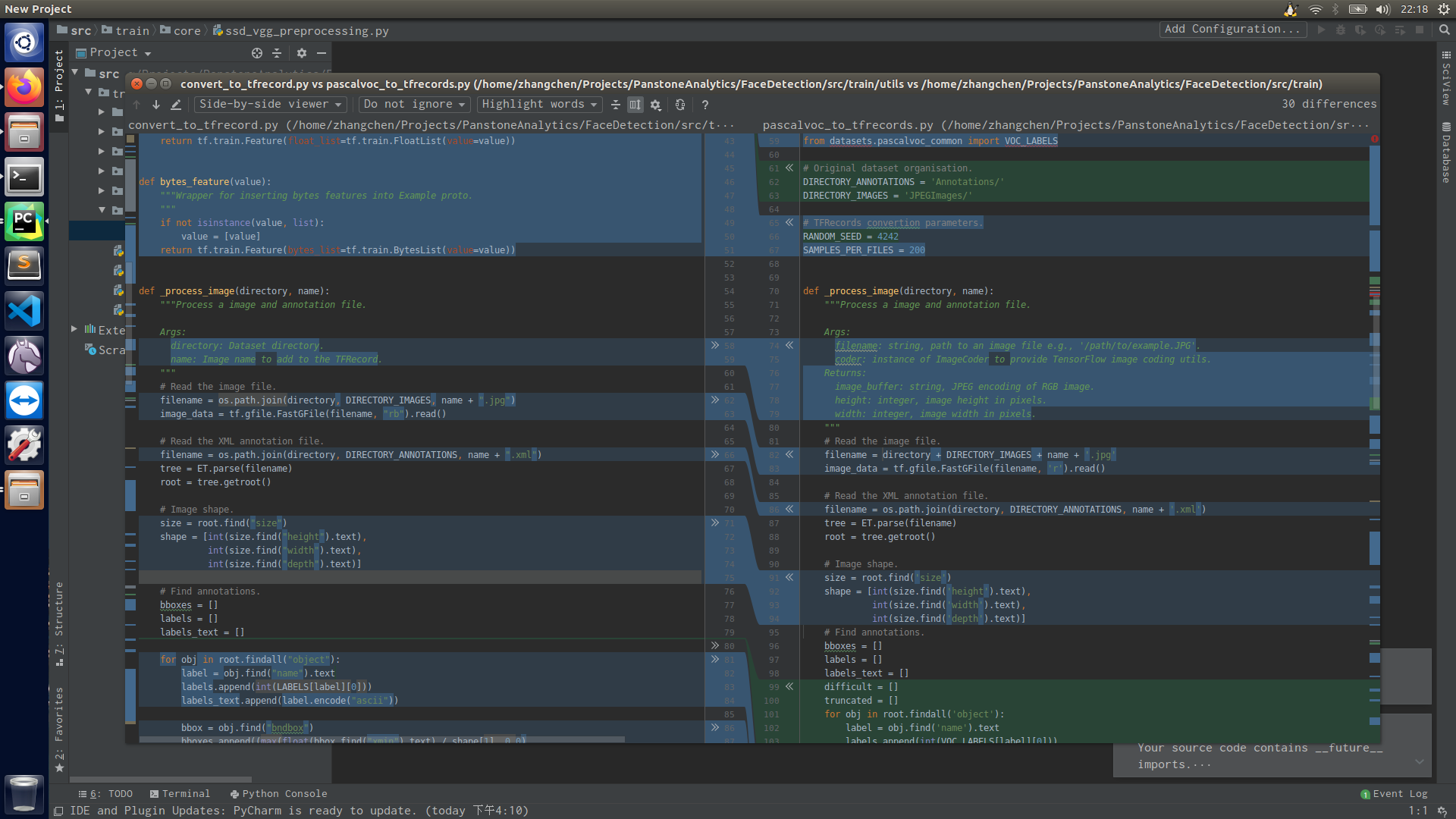 【环境搭建】使用pycharm对比两个.py文件_pycharm 文本对比-CSDN博客