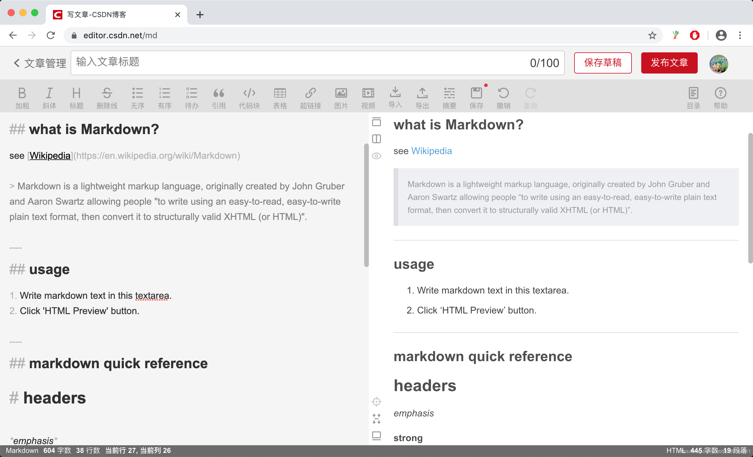 Markdownlivepreview Markdownlivepreview
