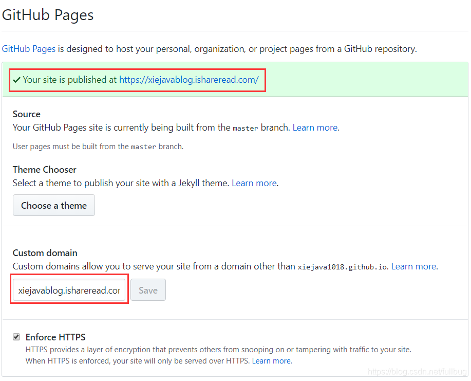 Binding a custom domain name