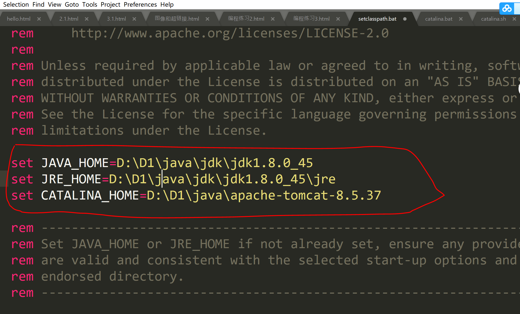 Tomcat安装配置过程及解决CATALINA_HOME environment variable is not defined