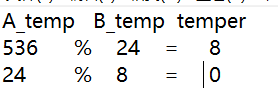 **A_temp   B_temp  temper536      %    24    =     824        %    8      =     0**