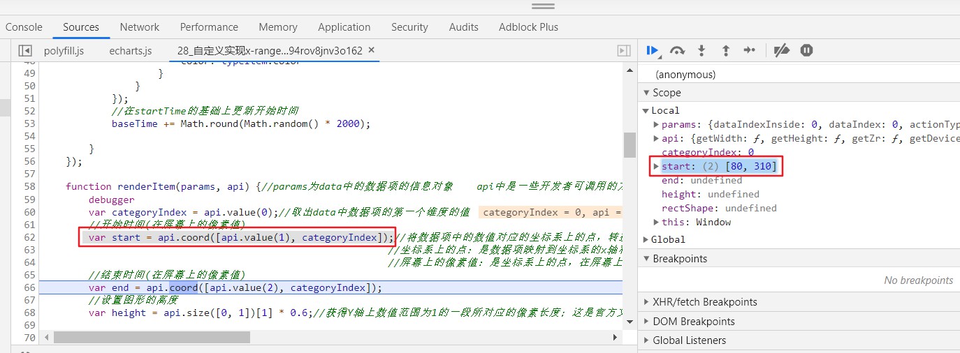 echarts_自定义实现x-range图-CSDN博客