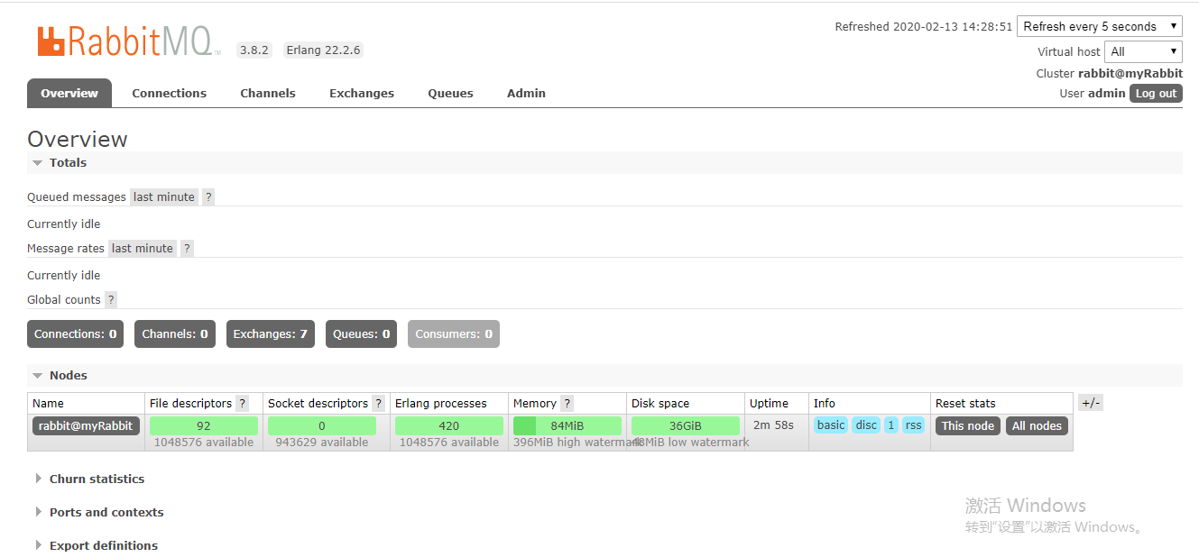 linux环境下用docker安装rabbitmq