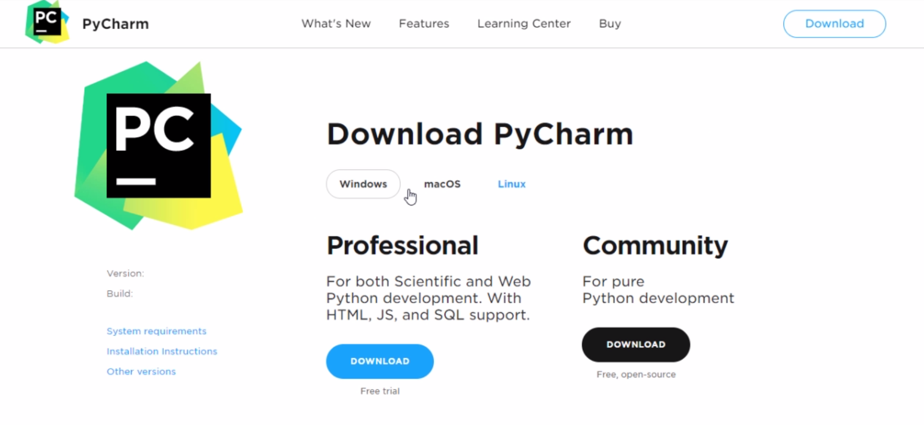 安装anaconda,pycharm,pytorch,pip下载速度慢问题