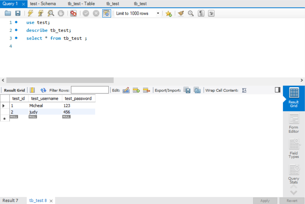 MySQL 开发小型商城管理系统
