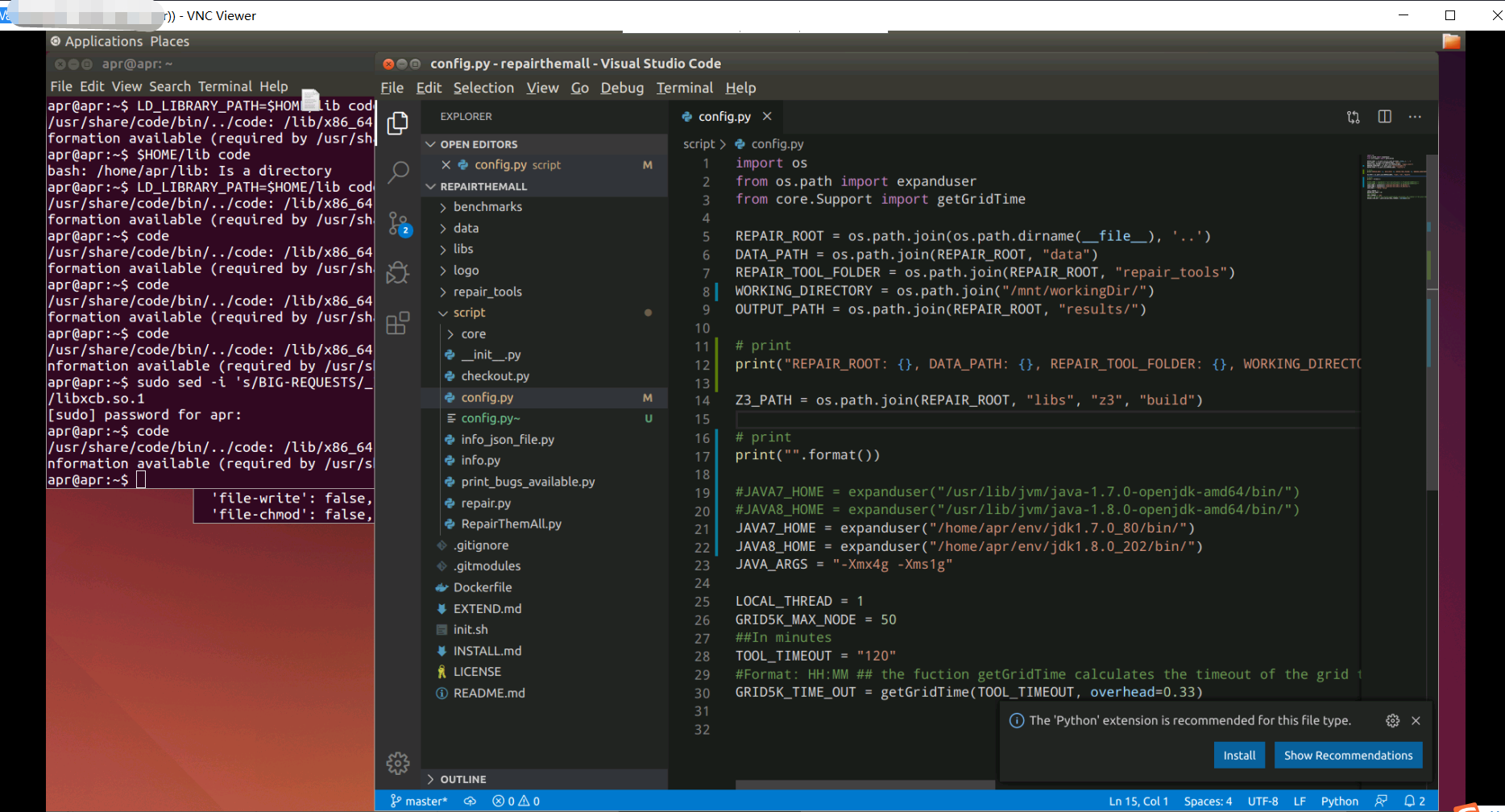 [问题解决] Ubuntu14.04安装并运行vscode 及报错问题解决：/lib/x86_64-linux-gnu/libdbus-1 ...