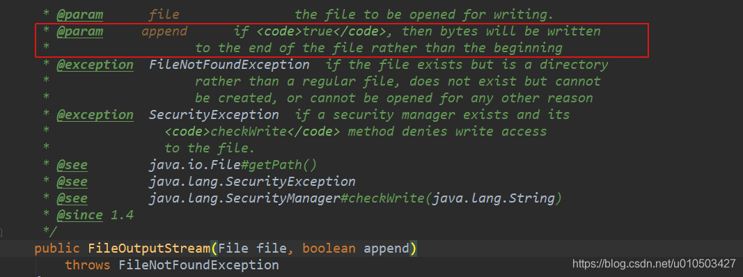 java复习六:如何向文件File尾部追加内容?_java file 末尾写入内容-CSDN博客