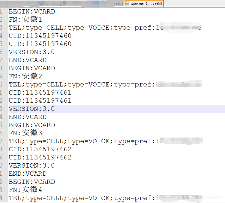 vcf CSDN vcf vcf-csdn-vcf