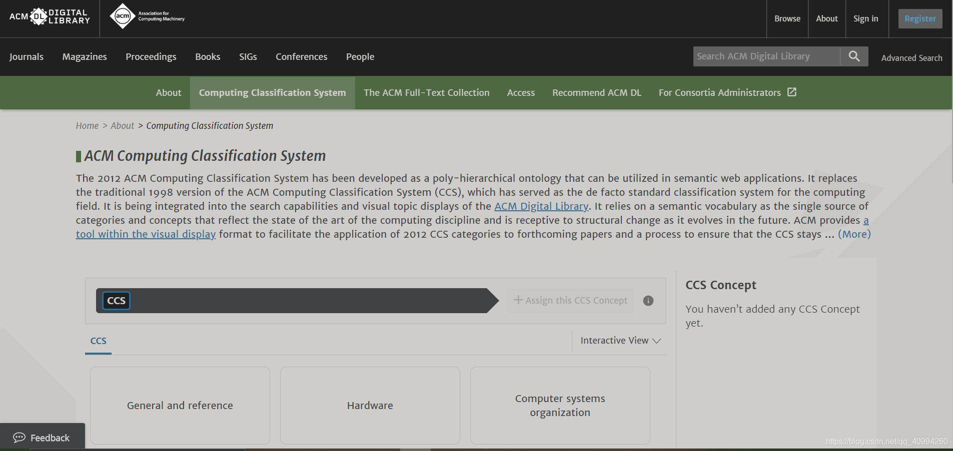 如何生成ACM论文中的 CCS Concepts?_css conceptCSDN博客