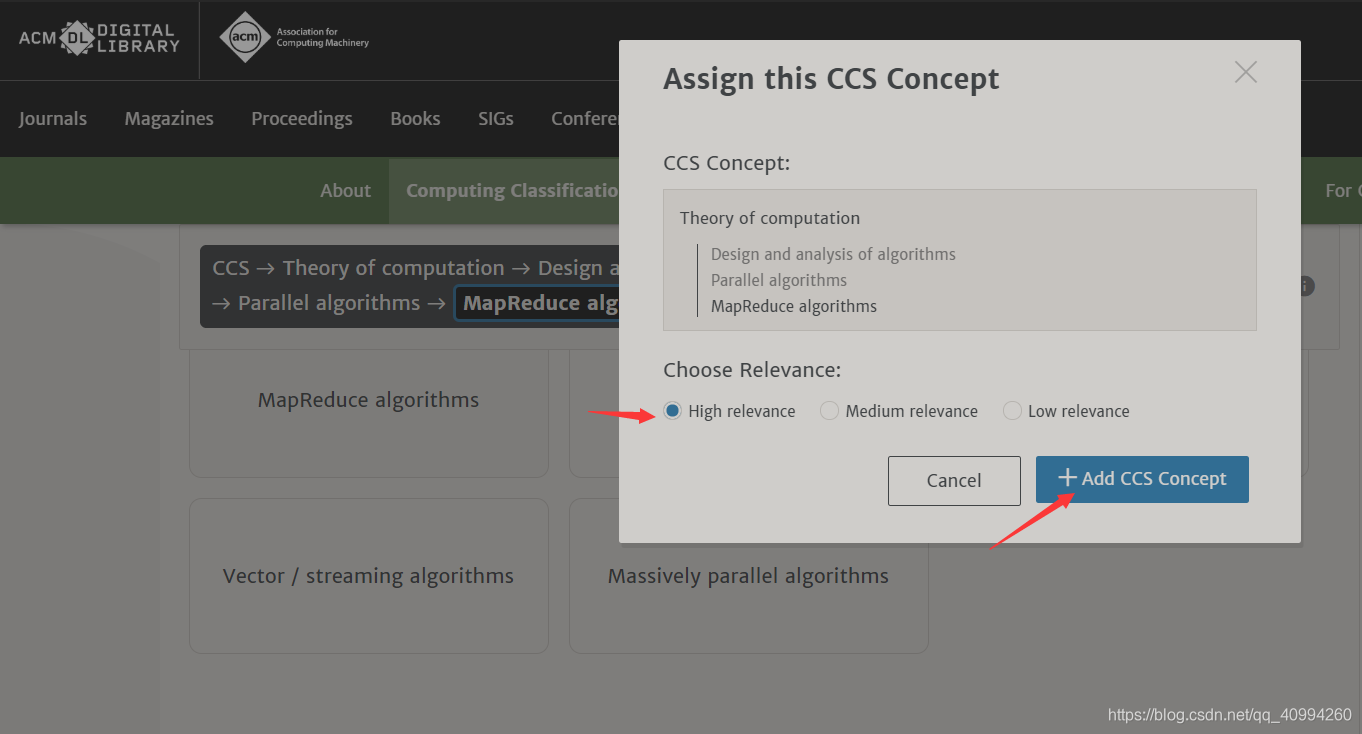 如何生成ACM论文中的 CCS Concepts?_css conceptCSDN博客
