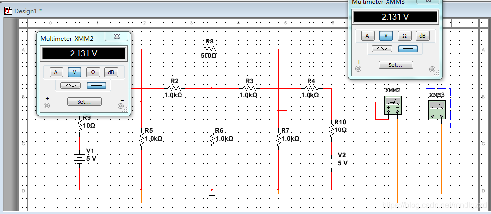 可以用电压表或者电流表测出选取节点的电压电流值