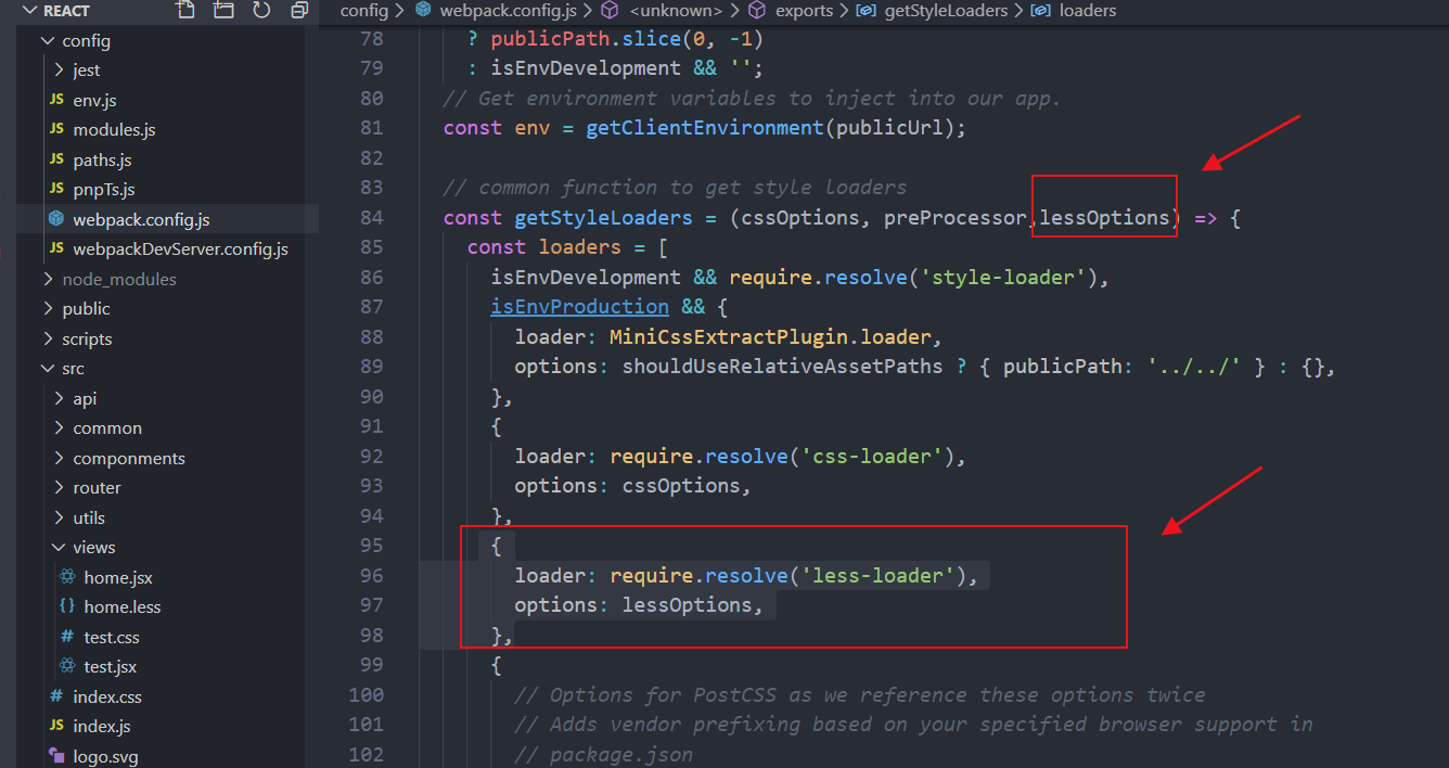 没有webpack.config.js如何配置less吗 安装配置less必看CSDN博客