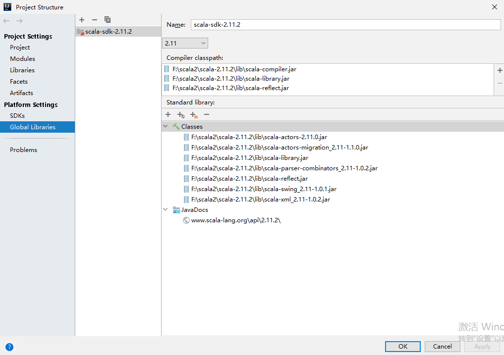 Exception in thread "main" java.lang.NoSuchMethodError scala.Product.init(Lscala/Product;)V