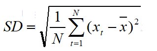 SD计算式