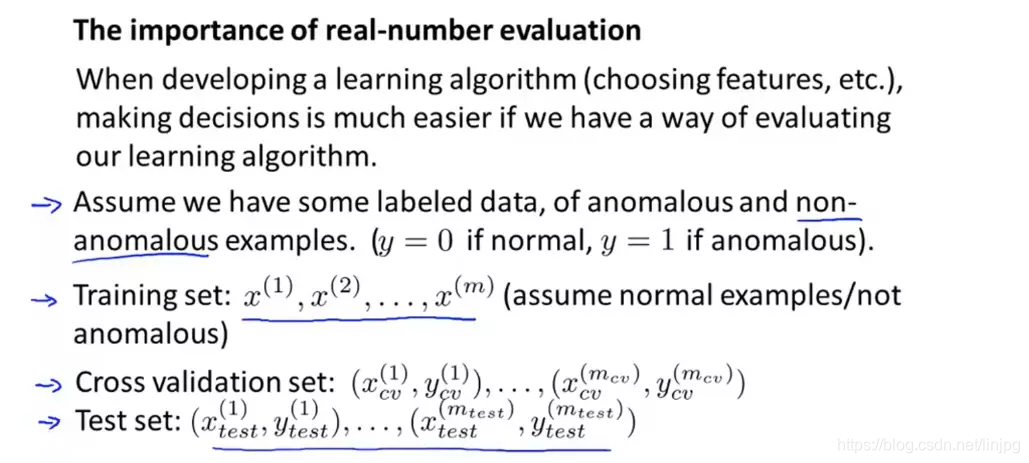 Numerical evaluation of learning algorithm