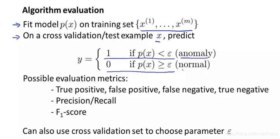 Algorithms Evaluation