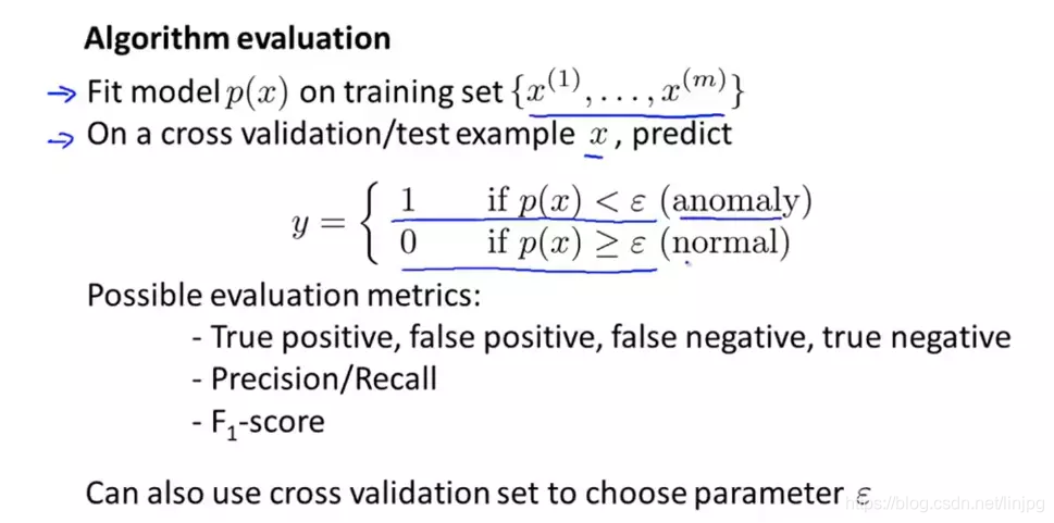 Evaluación algoritmos