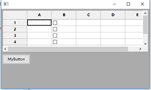 wxpython grid使用